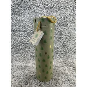 Decorative Wine Bottle Gift Box Tube Cylinder Holder Carrier Christmas Decor New